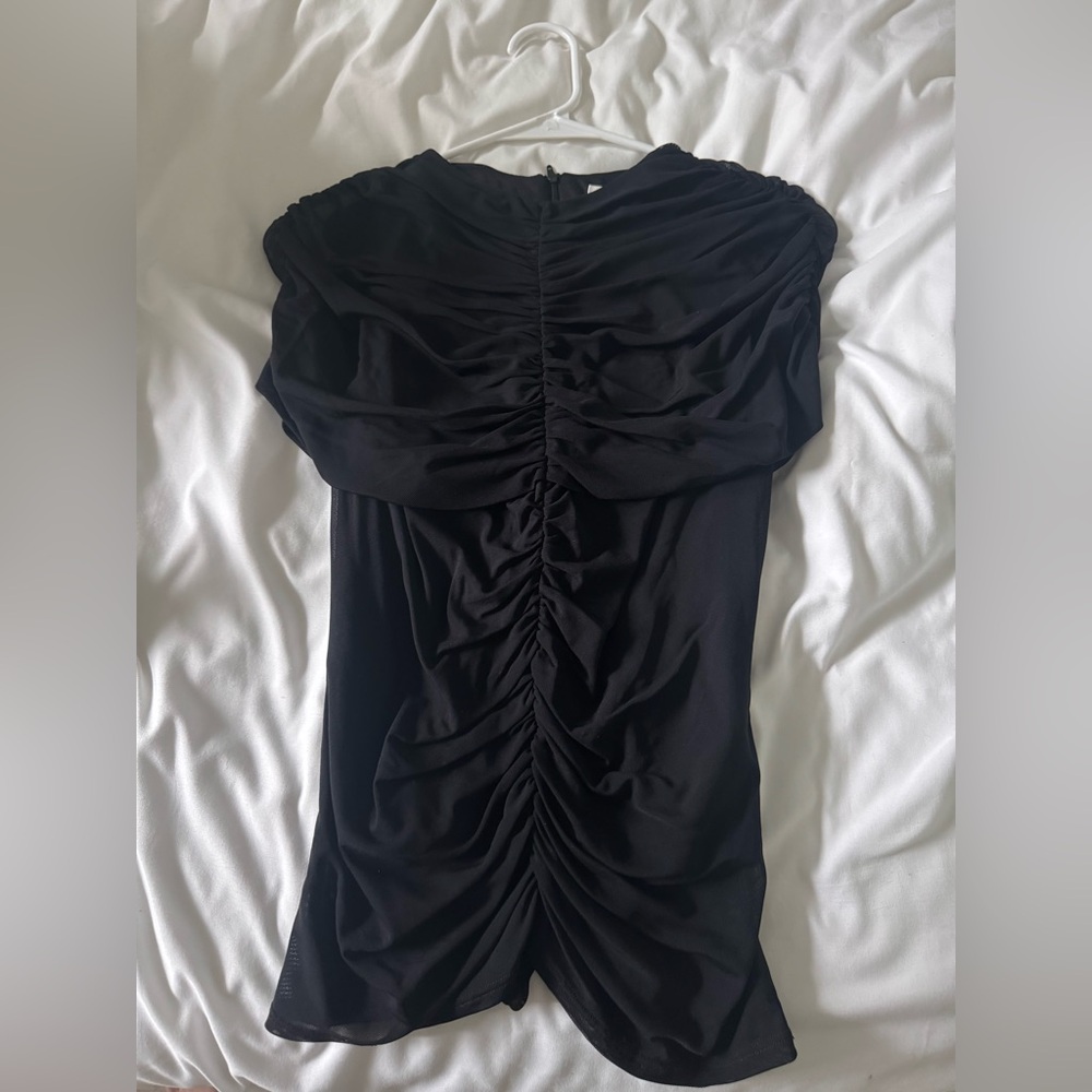 WAYF
Beth Ruched Mesh Top - Picture 2 of 4